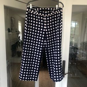 Banana Republic Blake-fit Gingham Crop pants